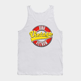 Vinh vietnam retro logo Tank Top